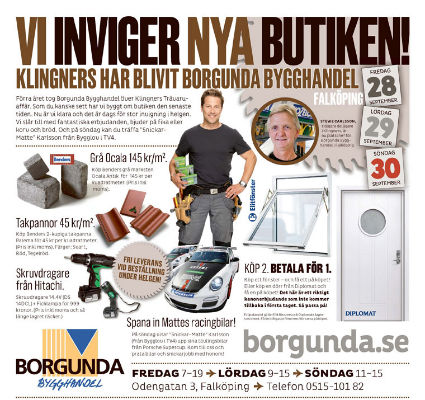Invigning i Falköping
