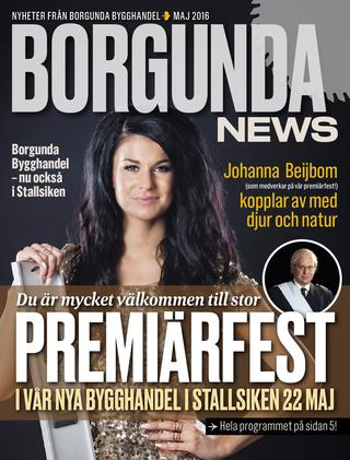 Borgunda News Maj 2016