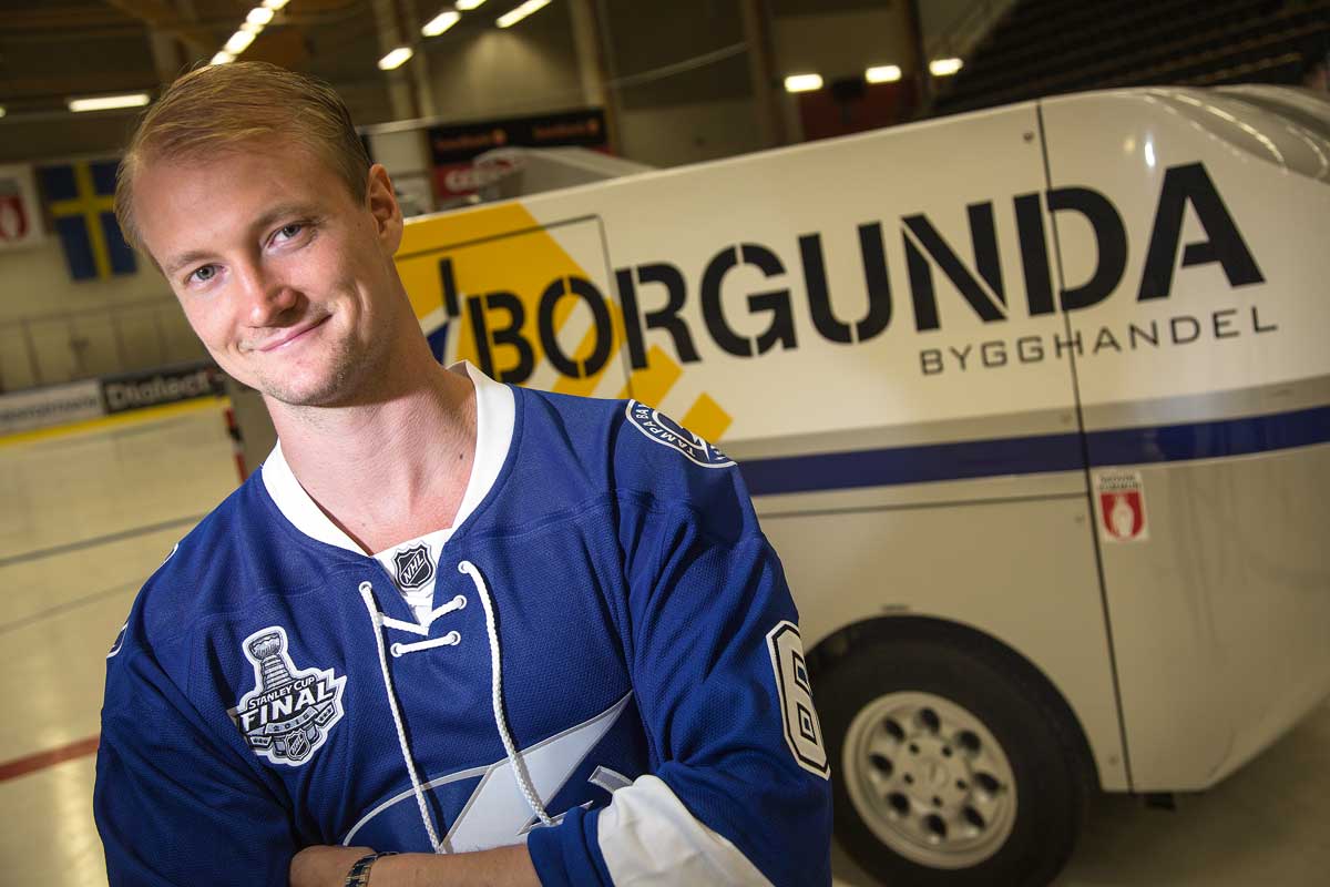 Anton Strålman lever sin dröm som hockeyproffs i NHL