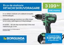 Skruvdragare Hitachi 18V 5.0Ah